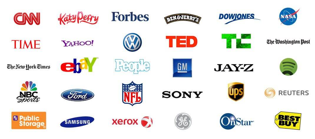 使用wordpress的世界500强