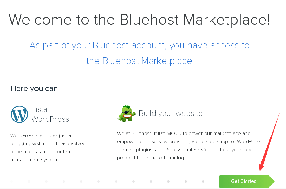 bluehost marketplace