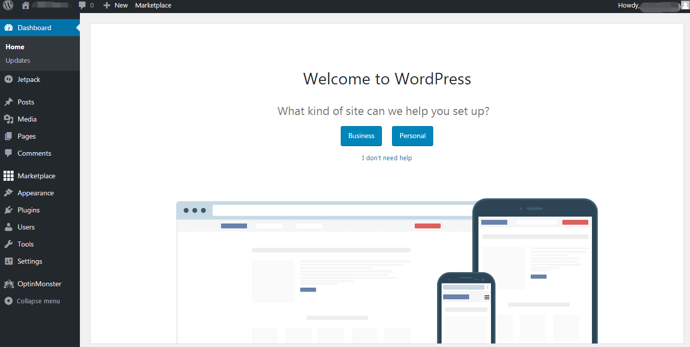 welcome to wordpress