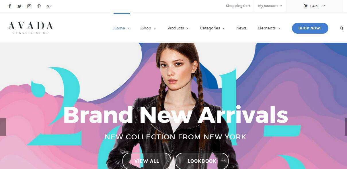 wordpress demo clothes