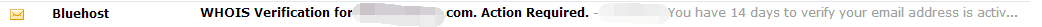 bluehost email 1