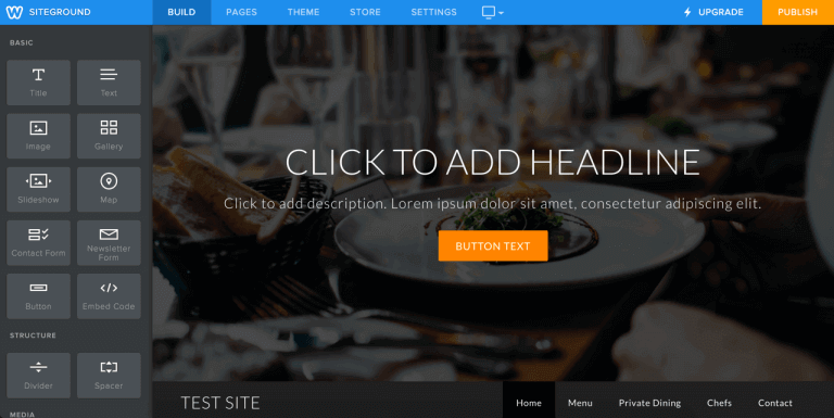 Weebly SiteGround