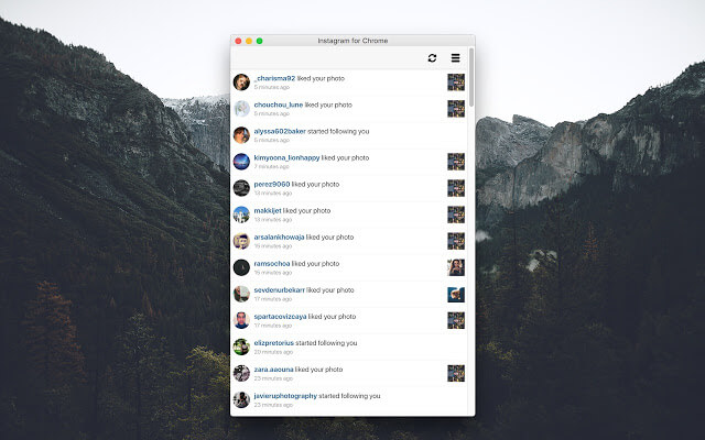 Notifications for Instagram chrome扩展