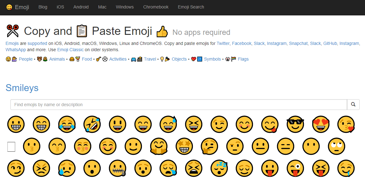 web emoji