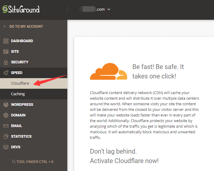 siteground cloudflare