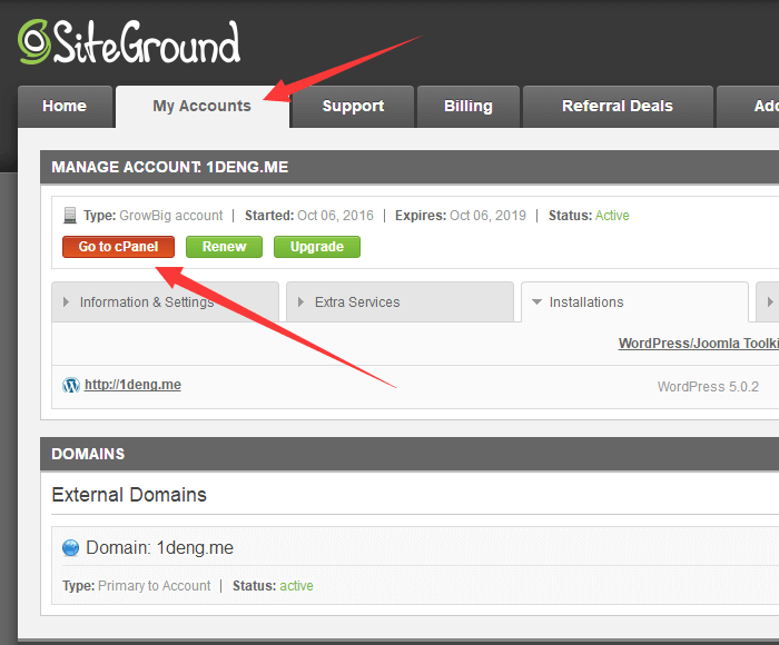 如何在SiteGround安装wordpress？还有删除重装