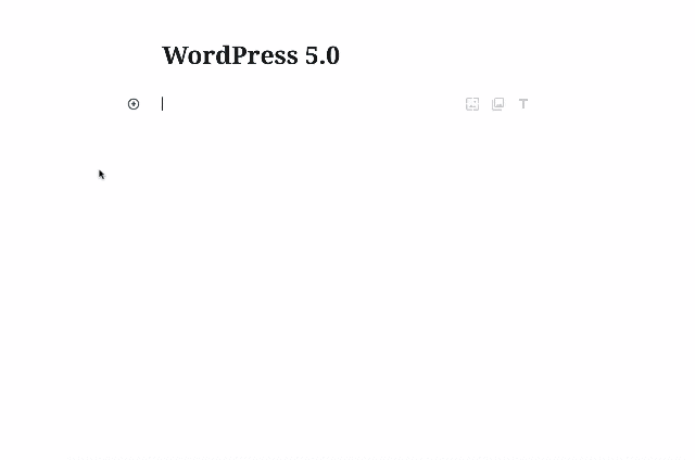 Gutenberg WordPress 页面编辑器