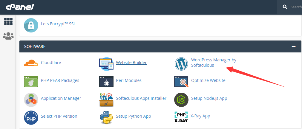 cpanel wp manger