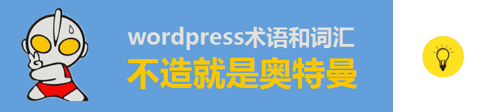 wordpress外贸建站的一些术语和词汇，不造就是奥特曼