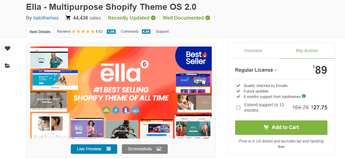 ella theme