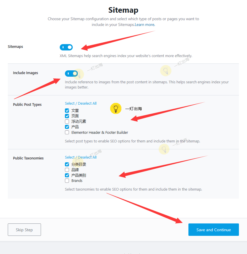 sitemaps站点地图