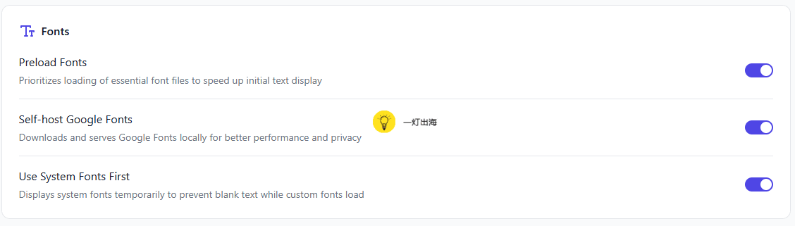 Fonts